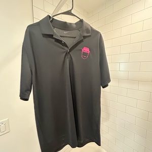 Pink Whitney golf polo